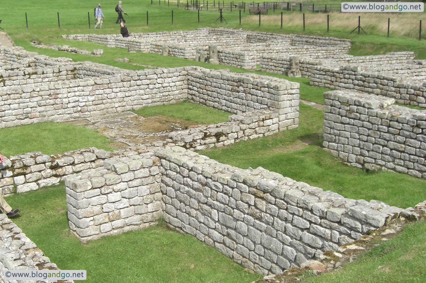 Hadrian's Wall Path - The Barracks II, Chesters Roman Fort